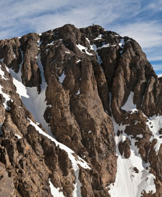 Jbel toubkal, North Africa’s highest mountain (4167m)