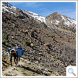 En route to Toubkal