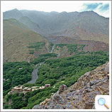 Aerial view of Kasbah