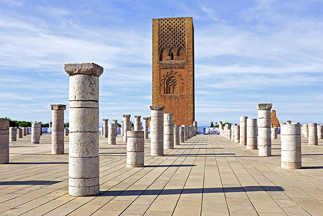 Hassan Tower, Raba
