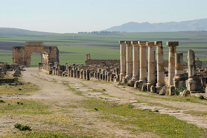 The Roman city of Volubilis